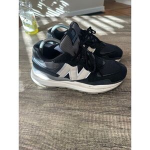 New Balance 57/40 Black Magnet Sea Salt White Gray Size 7 Men